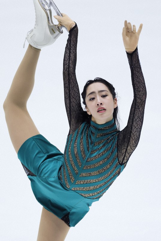 ジュニア女子は櫛田育良が優勝 フィギュアスケート西日本選手権 [写真