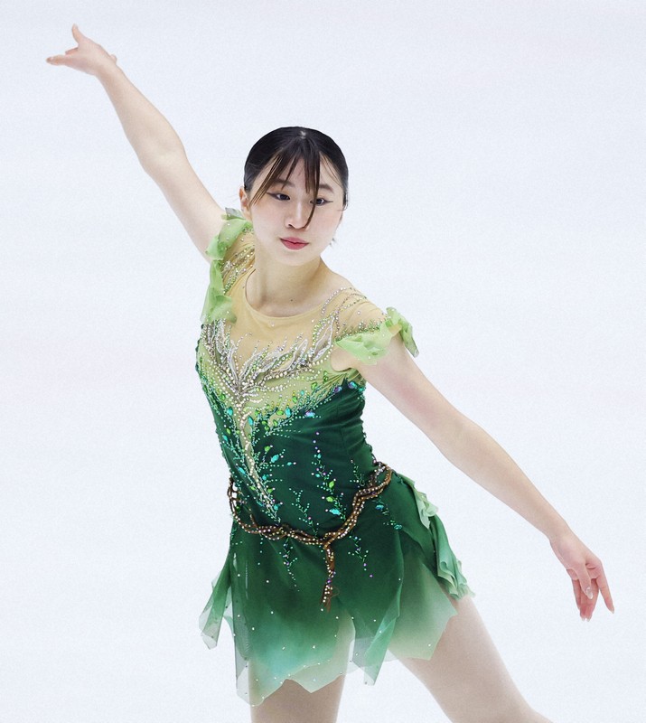 ジュニア女子は櫛田育良が優勝 フィギュアスケート西日本選手権 [写真