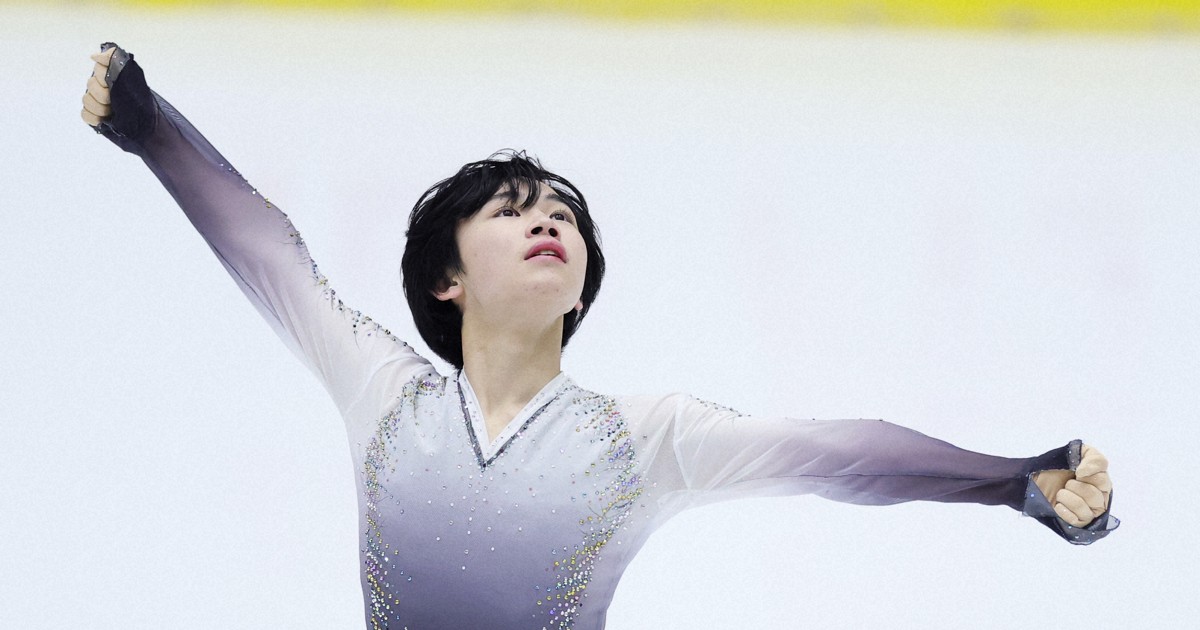 ジュニア男子は高橋星名が2連覇 フィギュアスケート西日本選手権 [写真