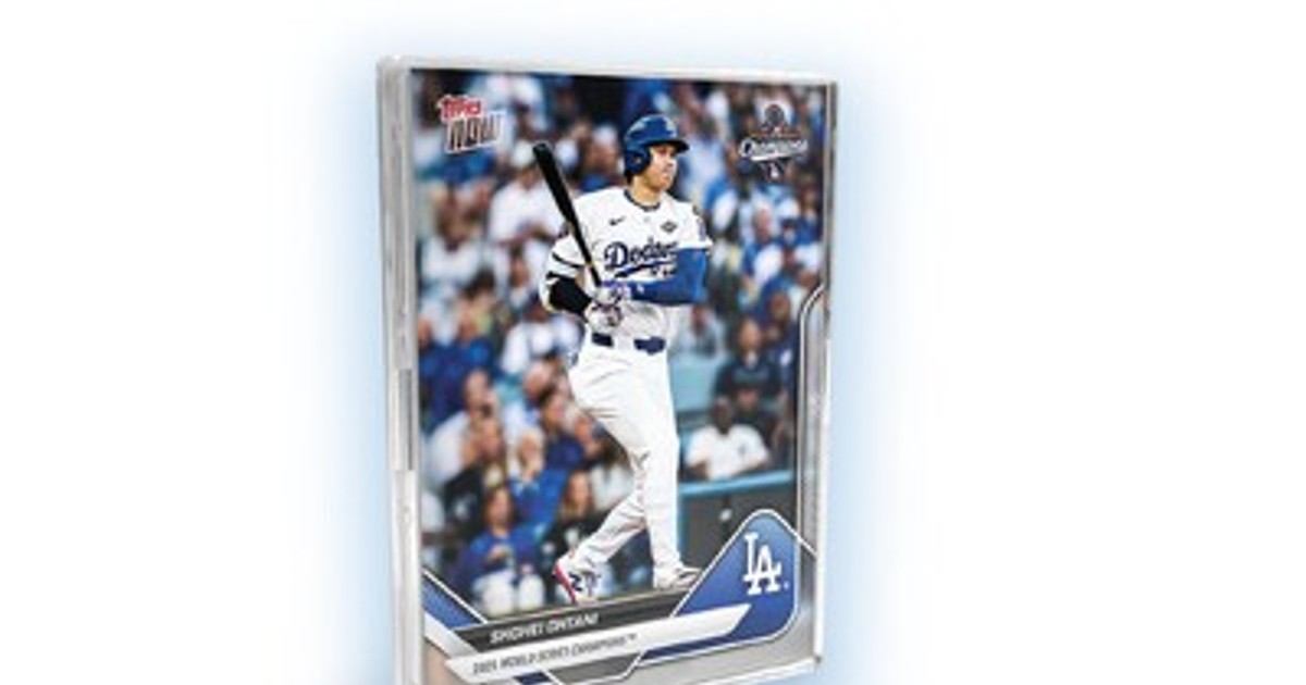 プレスリリース：Toppsが「2025 World Series Champions - Los Angeles