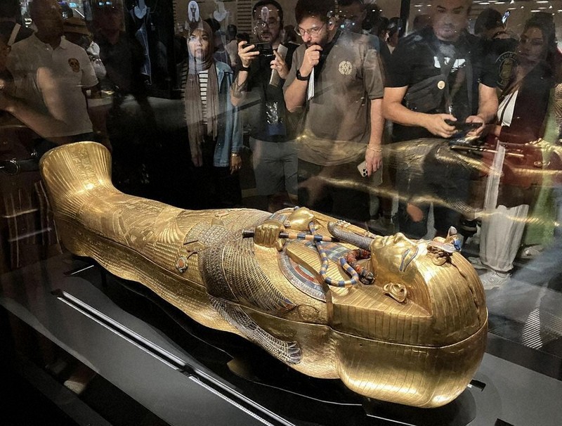 NEWSFLASH：大エジプト博物館に「黄金のマスク」 | 毎日新聞