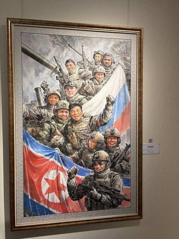 露が示す、北朝鮮への「兄弟愛」 美術展や記念像、関係強化を周知