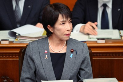高市早苗首相＝国会内で2025年11月5日午前10時4分、渡部直樹撮影