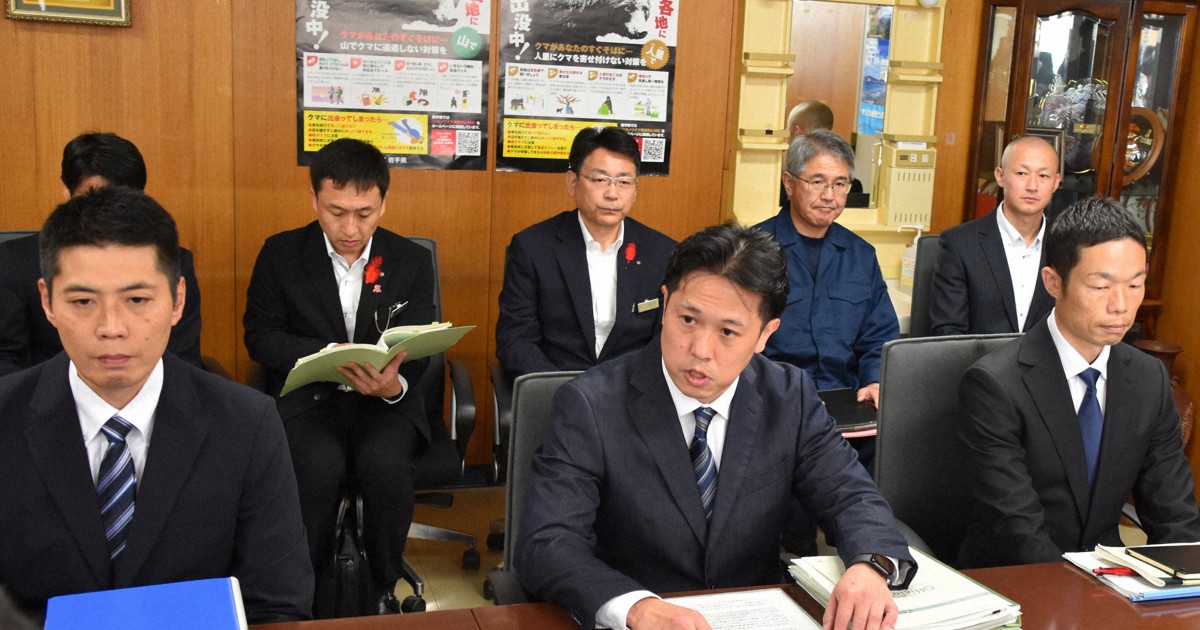 ライフル銃でクマ駆除へ　警察庁、岩手県で意見聴取　被害拡大で