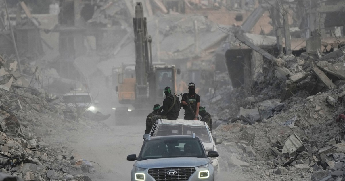 ハマス、新たに人質1人の遺体を返還　本人ならあと6人に