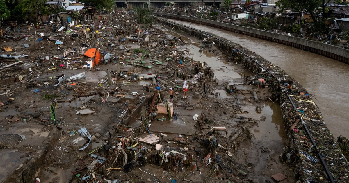 フィリピン、台風死者110人超に 大統領が洪水対策の調査命令 | 毎日新聞