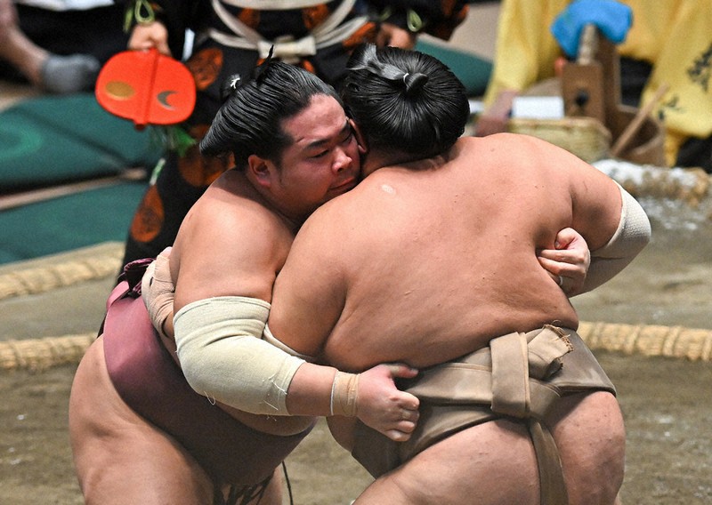 スポーツ推し！：大相撲 青森勢幕内、142年継続 錦富士関、故郷の誇り