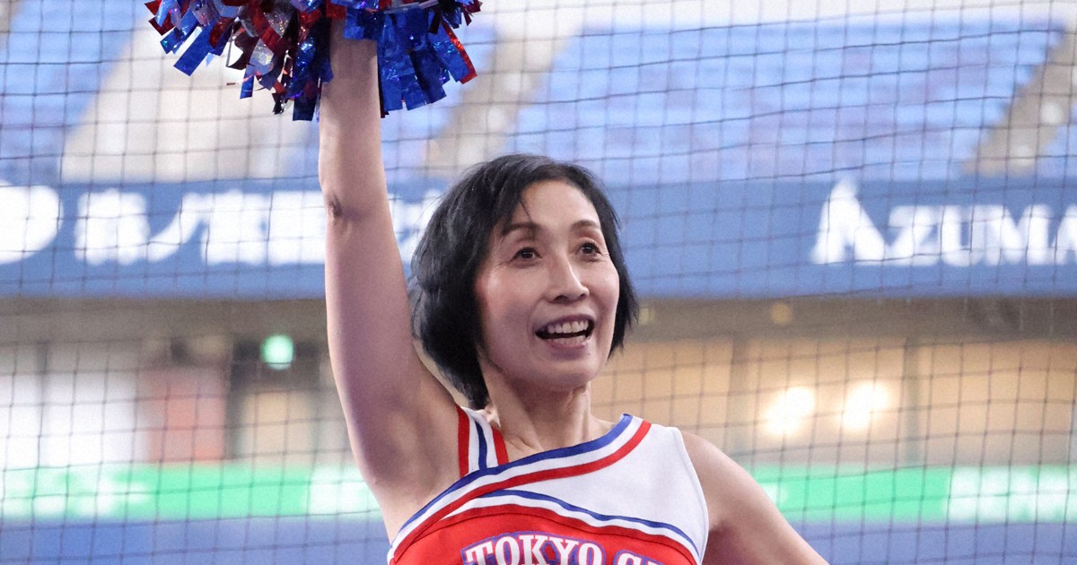 東京ガスのチア一筋40年　最後の舞台も選手励まし　日本選手権