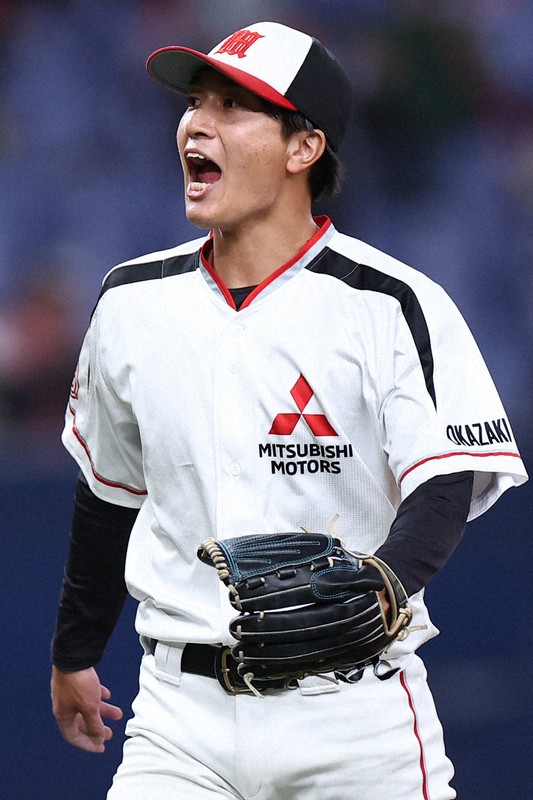 三菱自動車岡崎の新人・清川、度胸でサヨナラ導く好救援 日本選手権