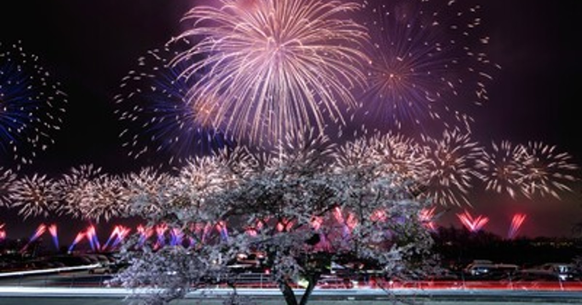 プレスリリース：桜の季節のサーキットを、奇跡の大輪・2尺玉花火が