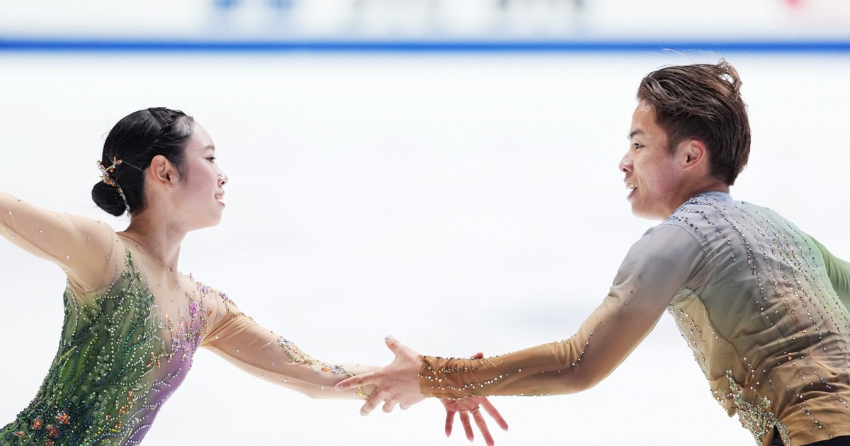 ゆなすみは4位　復帰の「スイハン」3位　フィギュアNHK杯　ペア