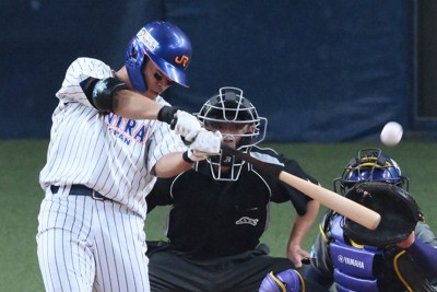 JR東海・平野、京セラドームで2年連続アーチ 日本選手権 | 毎日新聞