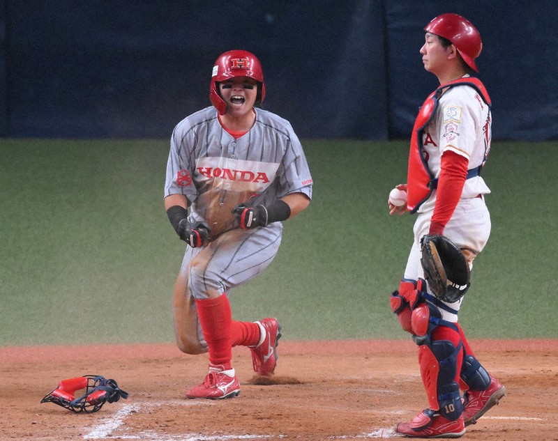 社会人野球日本選手権：Honda鈴鹿8強 前回王者・トヨタ破る ／三重