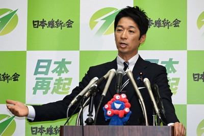 赤旗記者の名刺投稿した維新・藤田氏　専門家「犬笛行為に該当も」