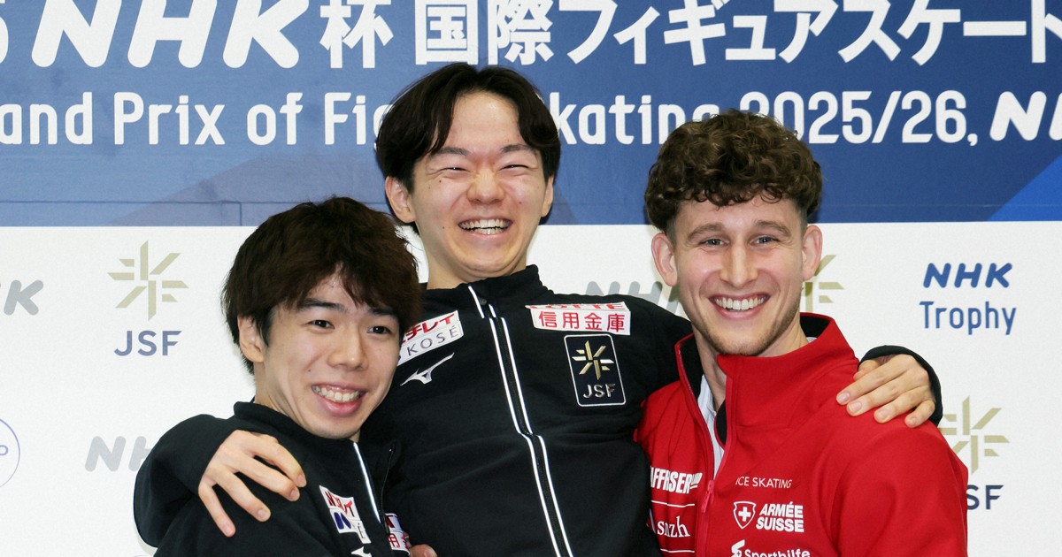 NHK杯一夜明け　坂本「すごく良い」　鍵山「本番の怖さ感じた」