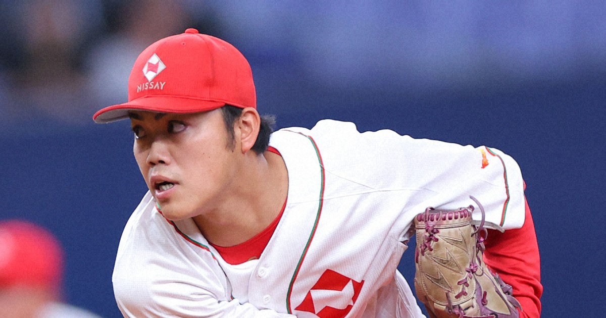 大学で硬式転向の152キロ右腕 日本生命・真野が好救援 日本選手権