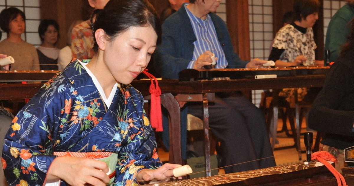 支局長からの手紙：復興60年の須磨琴 ／兵庫 | 毎日新聞