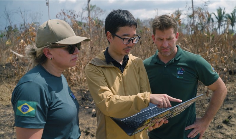 JICAトピックス：相川七瀬さんがアマゾン違法森林伐採現場で見たものと