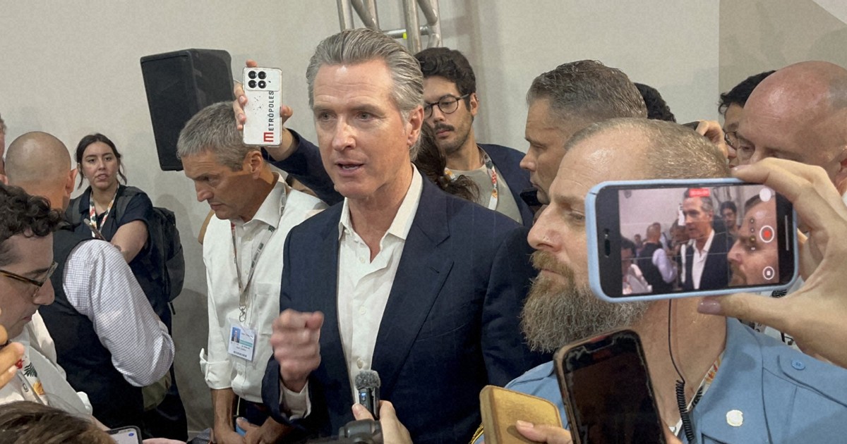 ＜1分で解説＞COP30でカリフォルニア州知事がトランプ氏を非難