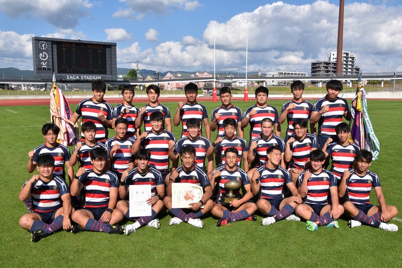 【佐賀】44大会連続54回目の花園出場を決めた佐賀工の選手たち＝佐賀市で2025年11月1日午後1時29分、成松秋穂撮影