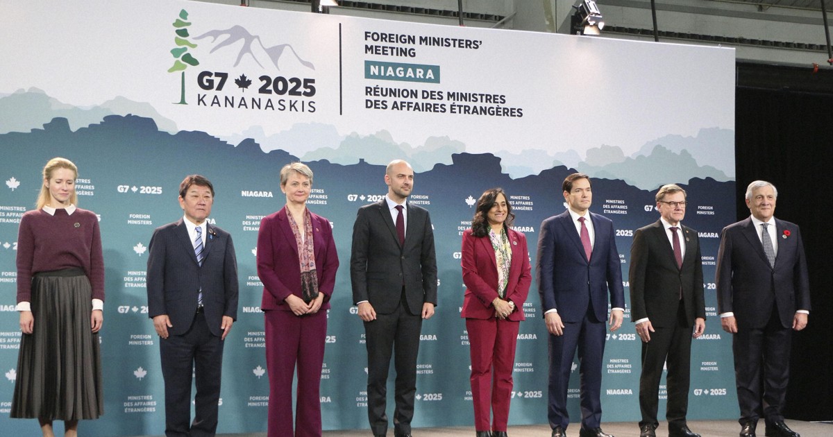 G7 foreign ministers gather in Canada to discuss Ukraine, China