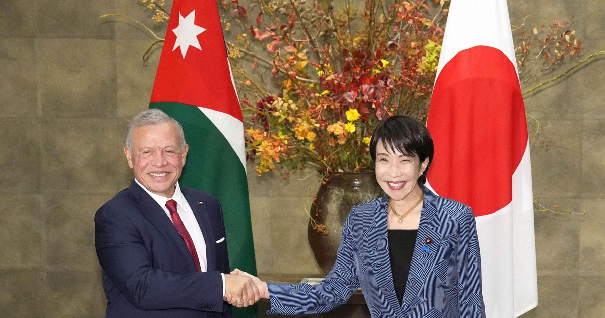 Japan, Jordan agree to further deepen strategic security, economic ties
