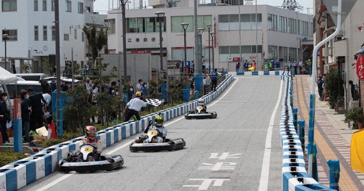 ゴーカート 来秋公道カートレース再企画 新技術（クリーンエネルギー）で江津快走