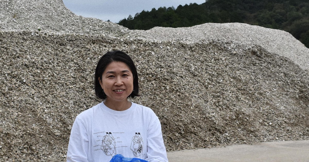 積まれたカキ殻は宝の山　国際会議でも質問攻めの「ケアシェル」とは