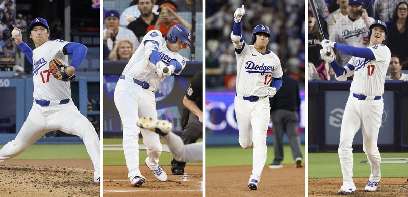 大谷翔平選手、「伝説的瞬間」に選出 3本塁打10奪三振で | 毎日新聞