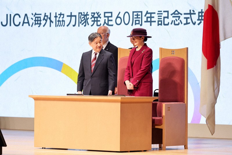 海外協力隊60周年の式典 天皇、皇后両陛下も [写真特集5/17] | 毎日新聞