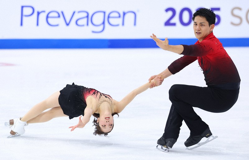 リンクサイド：SP2位のりくりゅう 想定外でのミス 「ボードが…」 GP第5