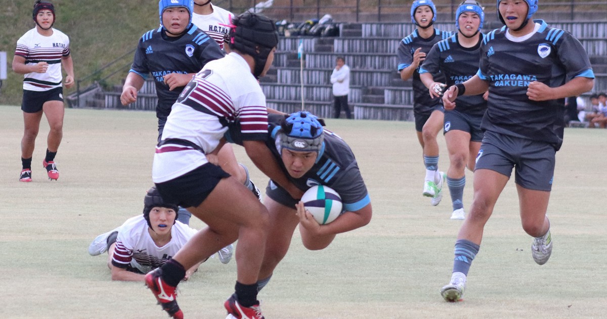 高川学園が3大会連続で花園へ　萩商工降す　全国高校ラグビー・山口