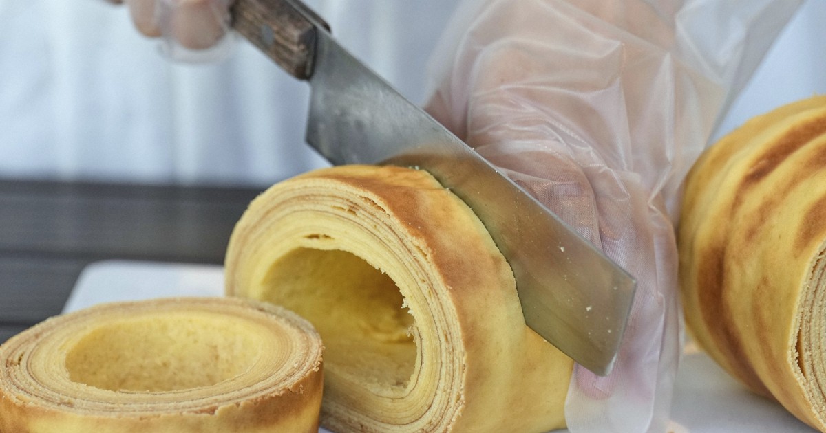 German Baumkuchen 'tree cake' survived disaster and wars to become a Japanese favorite