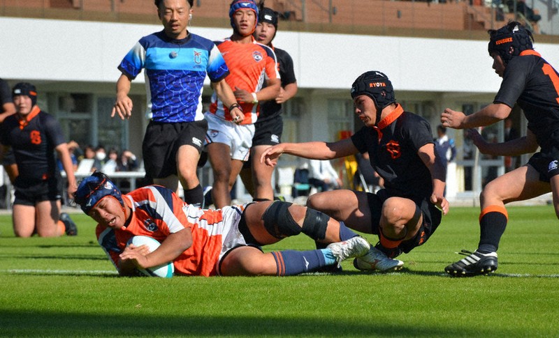 全国高校ラグビー：県大会 第1地区・中部大春日丘、第2地区・名古屋 V