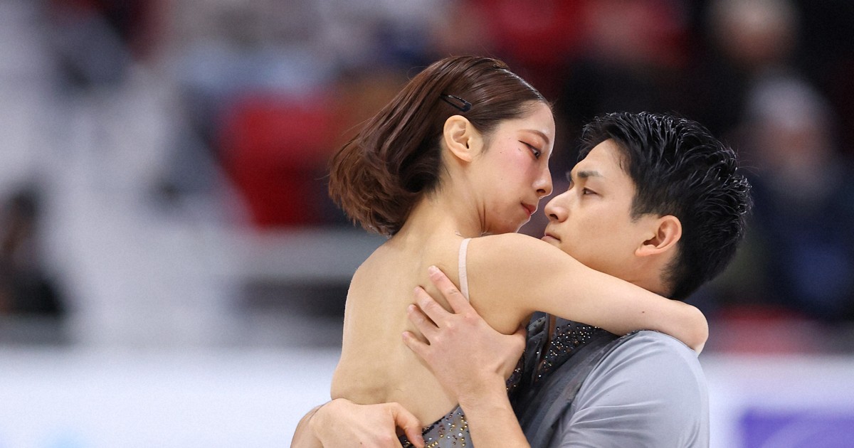 リンクサイド:優勝のりくりゅう三浦が木原をべた褒め　「いない、そんな人」