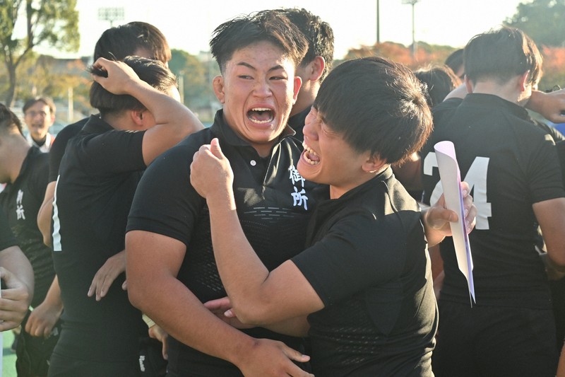 御所実が抽選で花園へ 天理と7－7で引き分け両校優勝 高校ラグビー