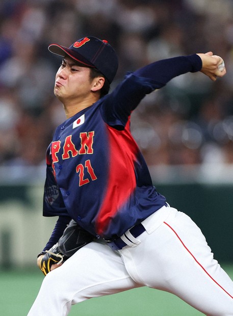 侍ジャパン、韓国に連勝ならず同点 九回2死に痛恨の本塁打浴びる