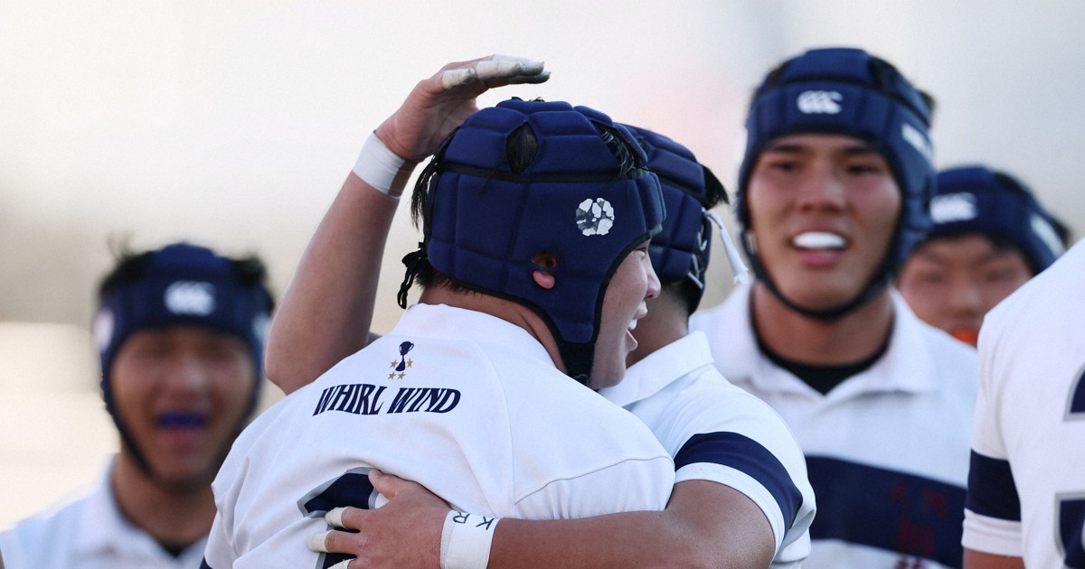 大阪桐蔭が5大会連続の花園　全国高校ラグビー・大阪第3地区予選