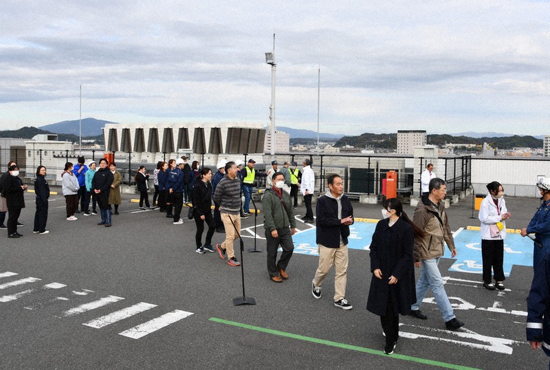 大津波警報想定し避難訓練 ルートや課題、再確認 いわき・13カ所で1500