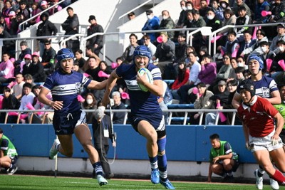 全国高校ラグビー：県予選 2校花園へ 第1地区 桐蔭学園、圧倒劇／第2