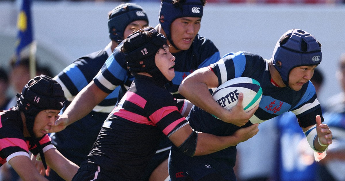 全国高校ラグビー：府予選決勝 圧勝、日本一へ名乗り 東海大大阪仰星