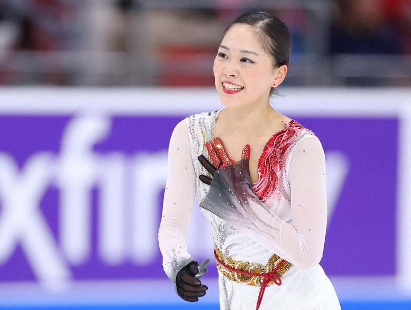 リンクサイド：吉田陽菜「アリサと話が合うというか…」 スケート