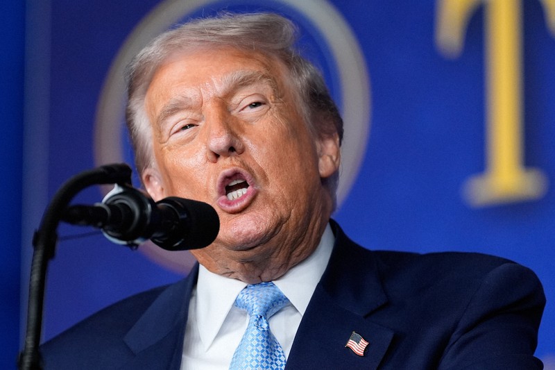 トランプ米大統領の「核実験再開」には米国内に疑問の声がある＝AP