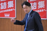 自民党安全保障調査会の非公式の幹部会合に臨む小野寺五典会長＝東京都千代田区の自民党本部で2025年11月18日午後0時27分、岩下幸一郎撮影