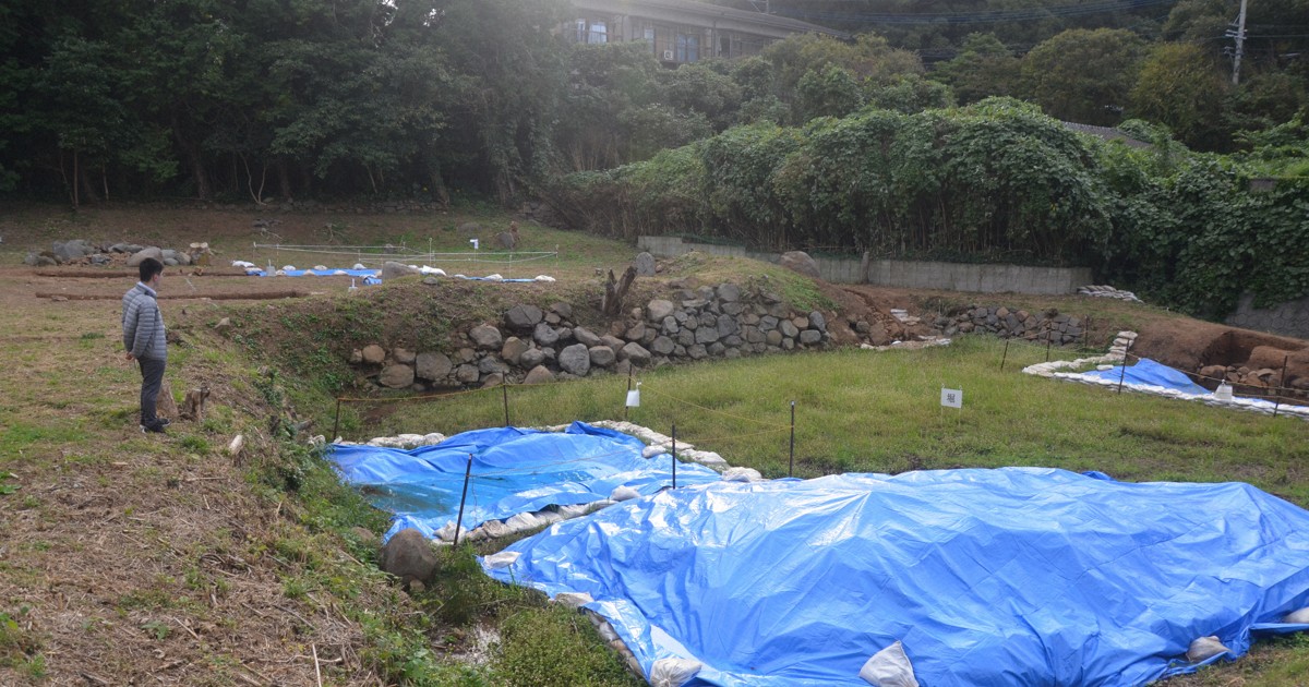 秀吉「おもてなし」で渡した橋？ 名護屋城、前田利家陣跡で遺構発見