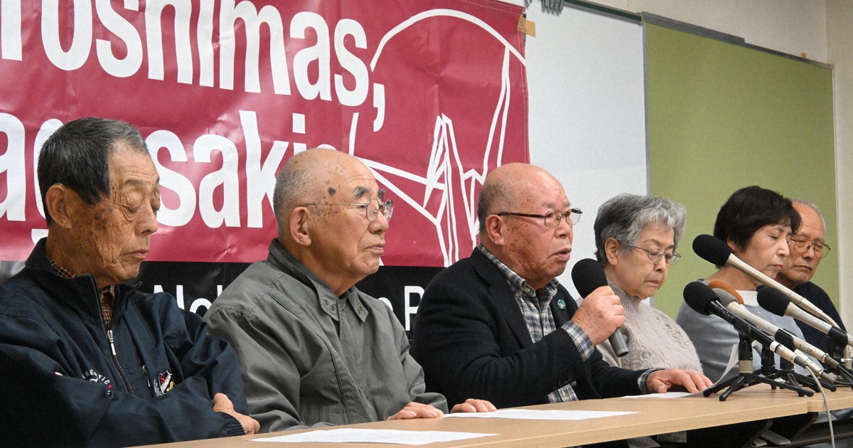 長崎の被爆者団体、非核三原則見直し「絶対受け入れられない」 | 毎日新聞