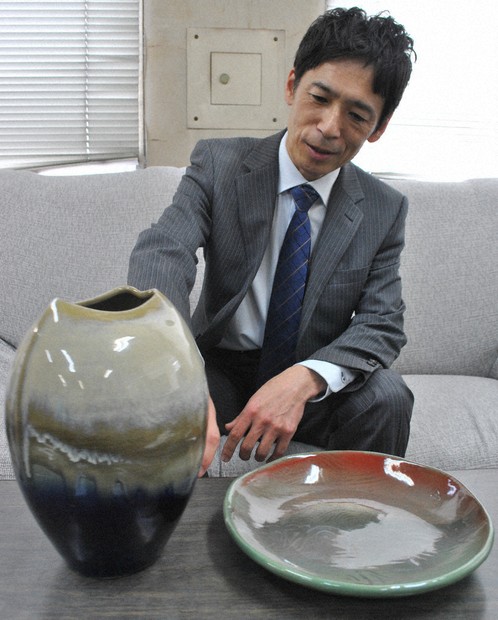 虫明焼 あくなき追究と挑戦 天満屋 26日から 岡山の作家父子展 福山