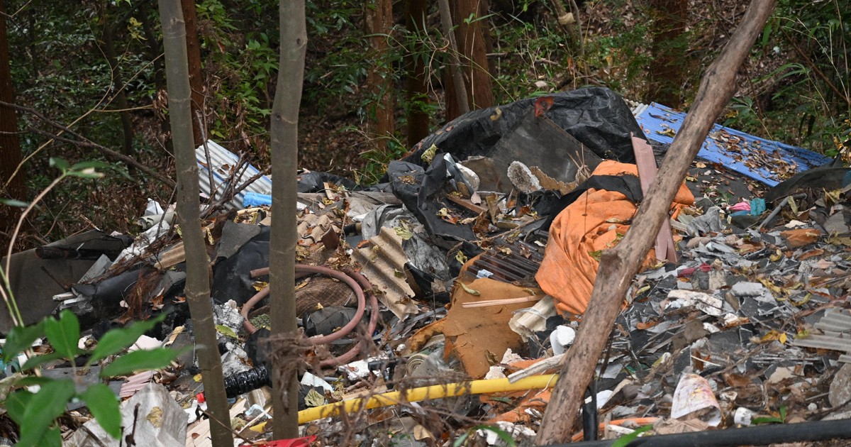 廃棄物2.3トンを不法投棄疑い　解体工を逮捕　埼玉 | 毎日新聞