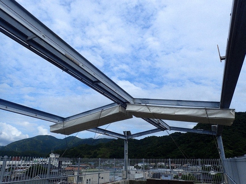 津波タワーに日よけ 浜松市 避難時の熱中症対策 補正案計上 ／静岡