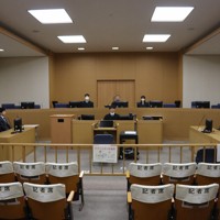 安倍晋三元首相銃撃事件で、山上徹也被告の裁判員裁判が開かれた奈良地裁＝奈良市で2025年11月20日（代表撮影）